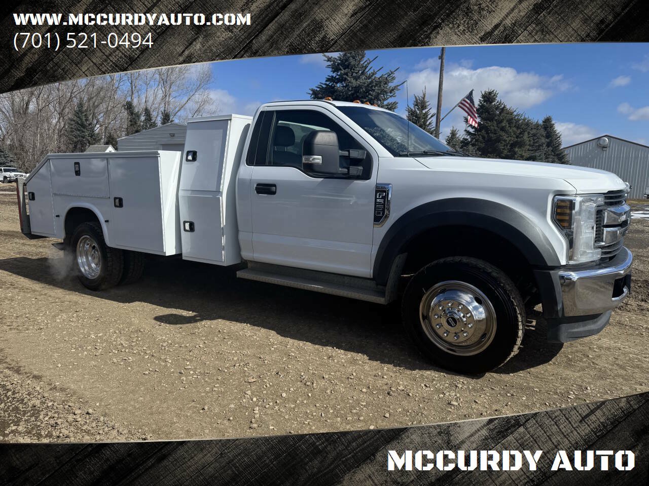 Used 2018 Ford F550 4x4 Regular Cab Super Duty