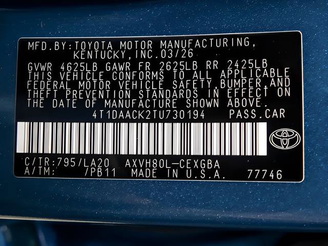 New 2026 Toyota Camry XLE image 24