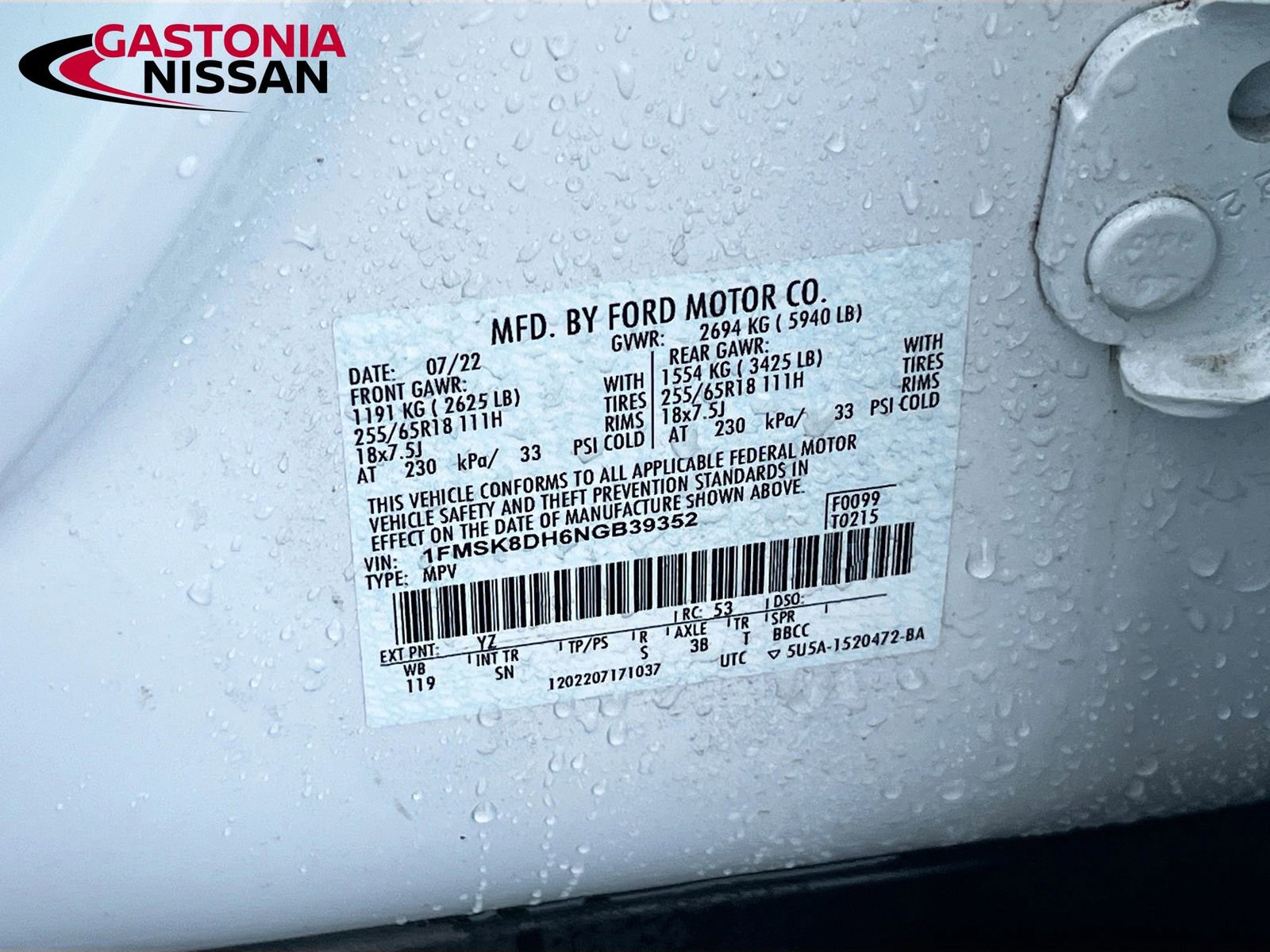 Used 2022 Ford Explorer XLT w/ Equipment Group 202A image 41