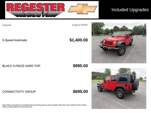 Used 2017 Jeep Wrangler Unlimited Rubicon w/ Connectivity Group AWD/4WD image 5
