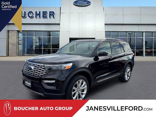 Certified 2022 Ford Explorer Platinum w/ Equipment Group 601A AWD/4WD image 1