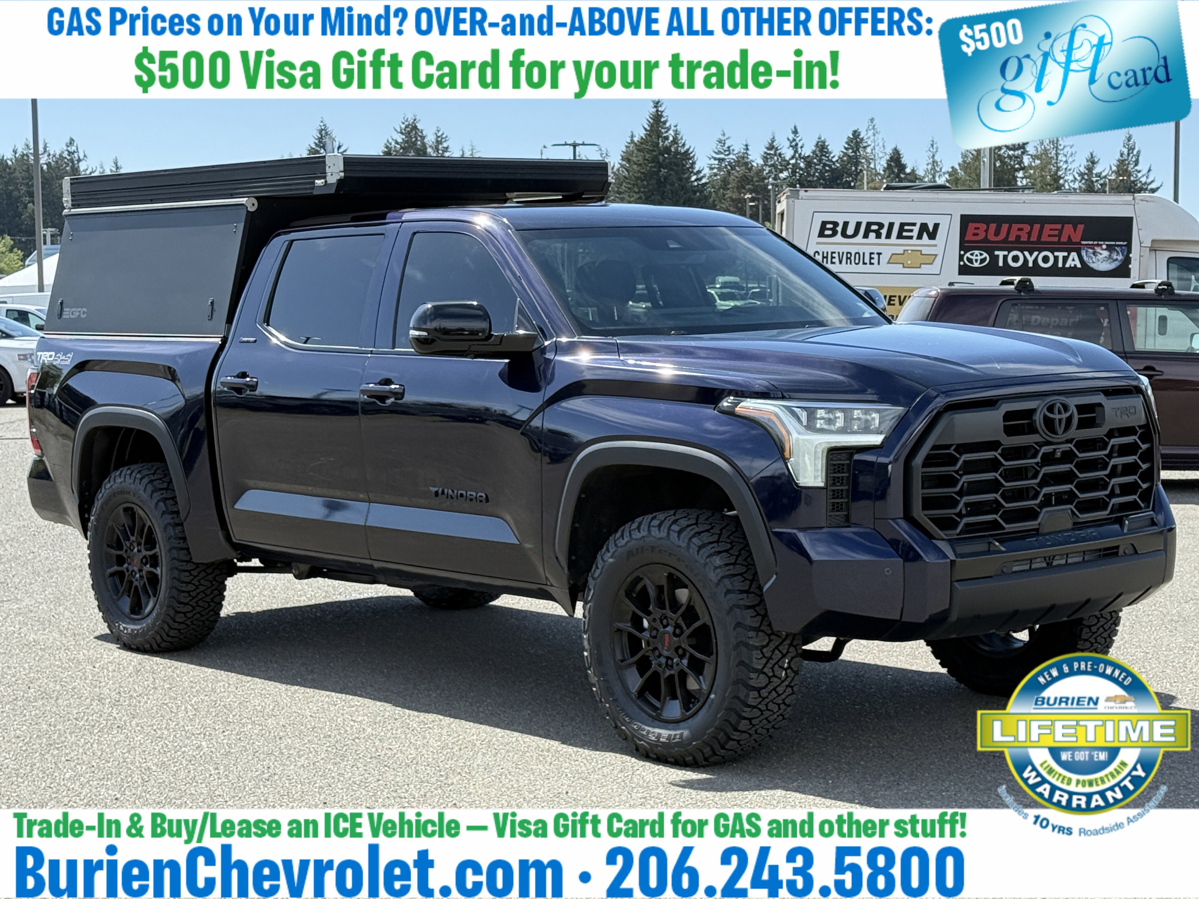 Used 2025 Toyota Tundra Limited w/ TRD Off-Road Package AWD/4WD image 7