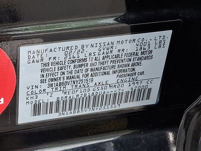 Used 2022 Nissan Sentra SR FWD image 28
