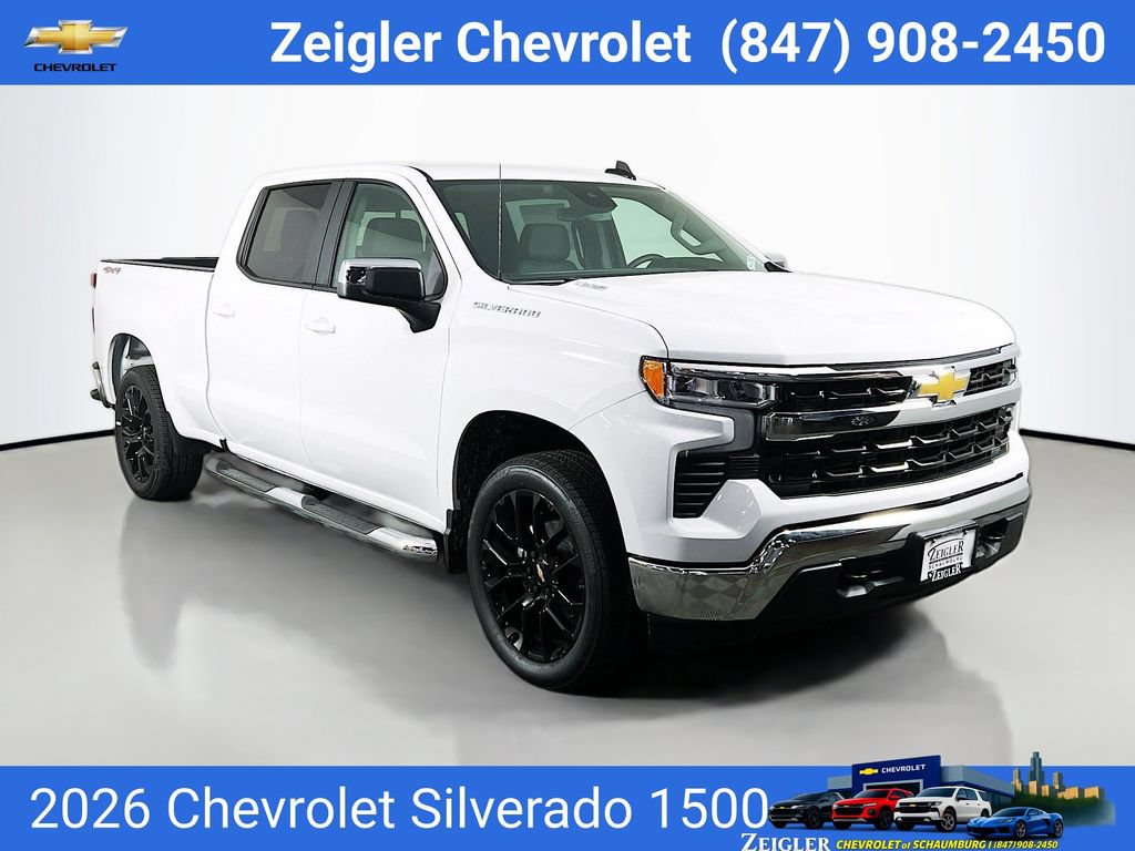 New 2026 Chevrolet Silverado 1500 LT w/ Leather Package AWD/4WD image 1