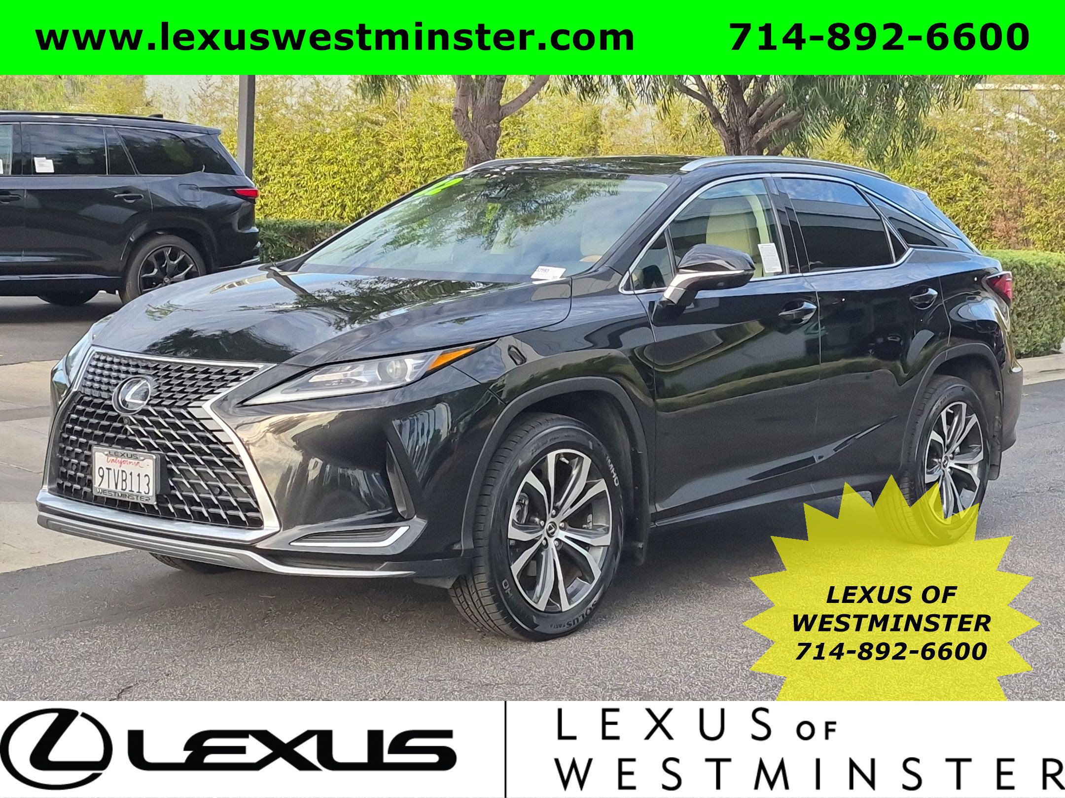 Certified 2022 Lexus RX 350 FWD w/ Premium Package image 1