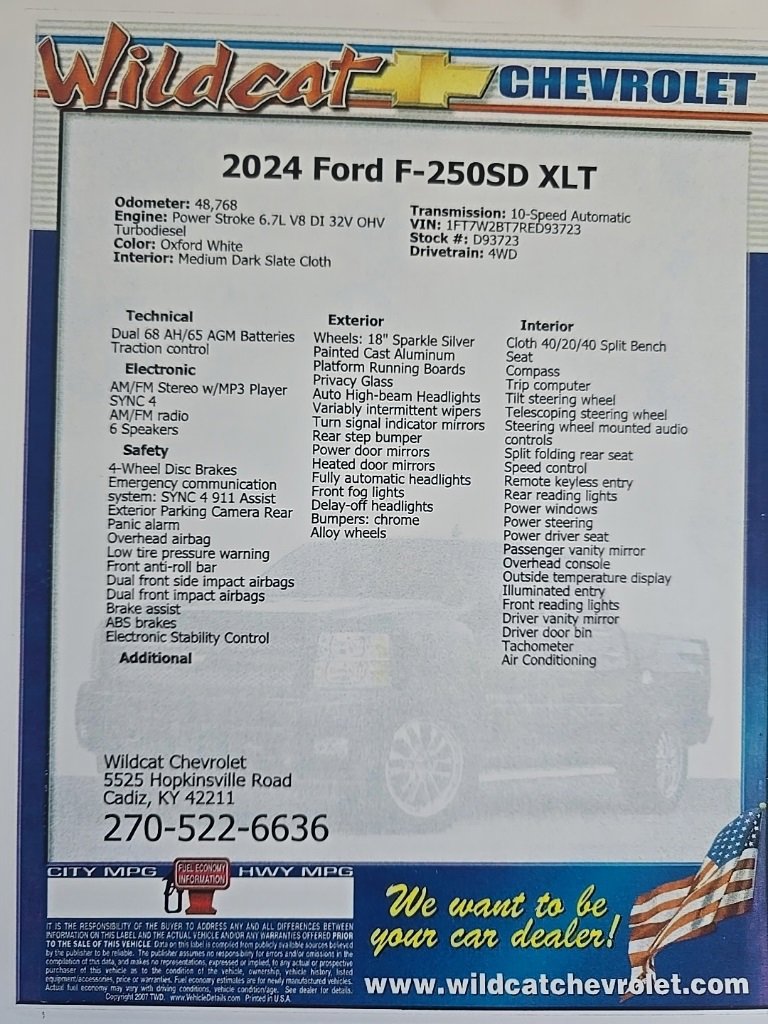 Used 2024 Ford F250 XLT image 29