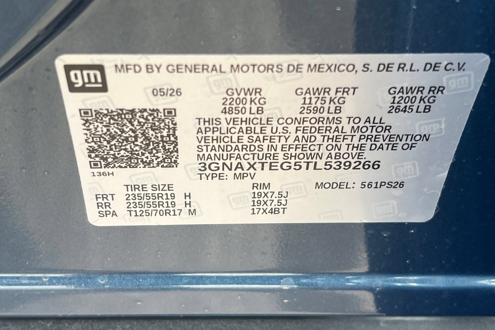 New 2026 Chevrolet Equinox RS AWD/4WD image 23