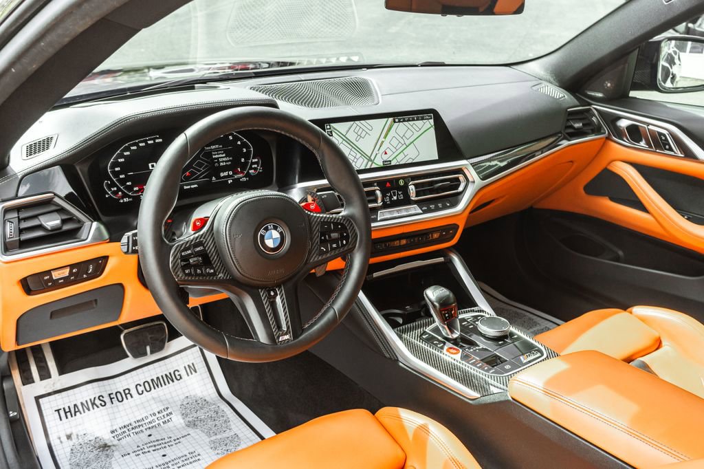 Used 2022 BMW M4 Competition w/ M Carbon Exterior Package RWD image 9