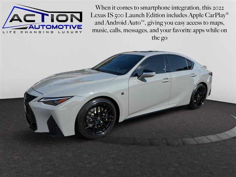 Used 2022 Lexus IS 500 w/ Accessory Package RWD image 4