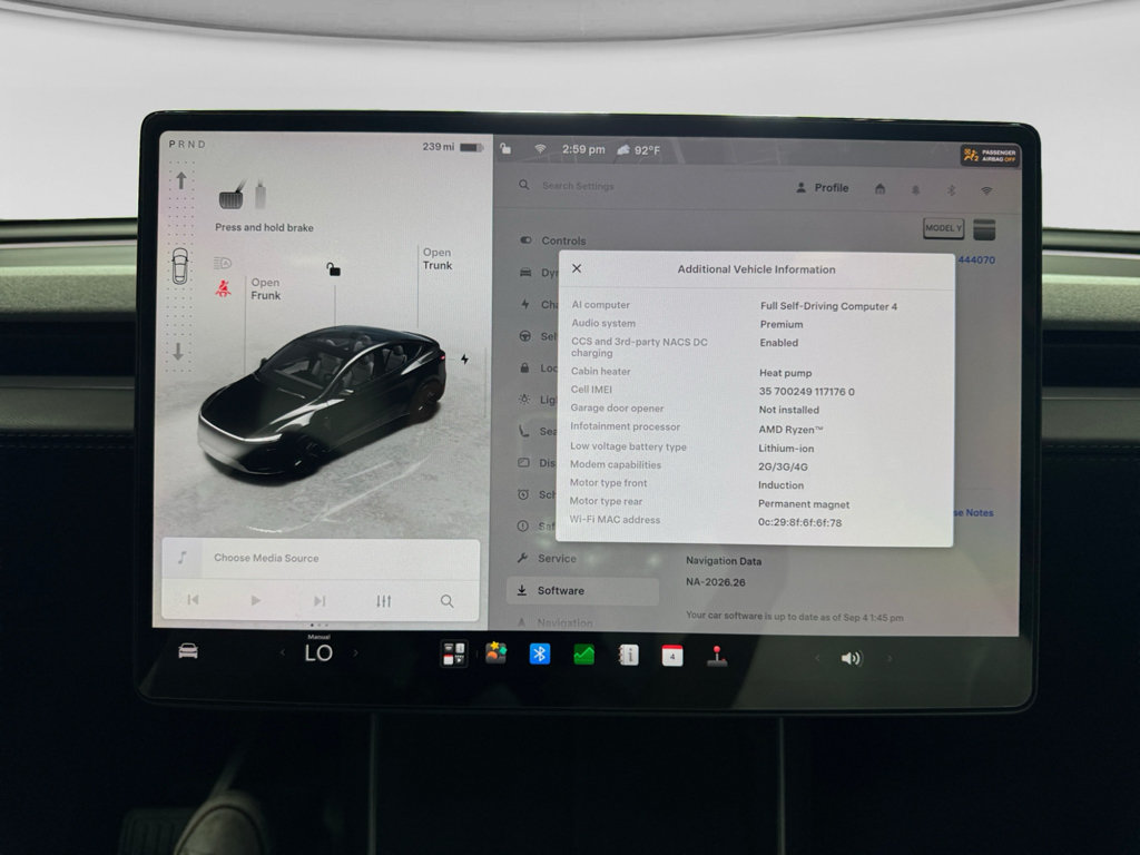 Used 2026 Tesla Model Y Long Range AWD/4WD image 13
