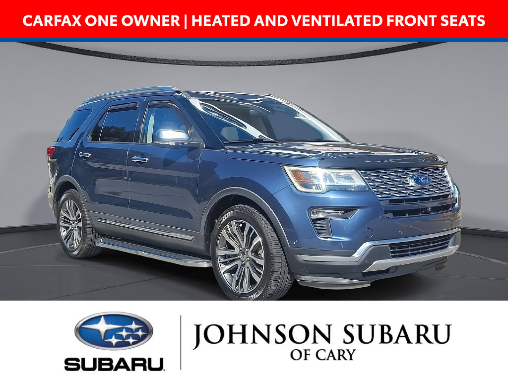 Used 2019 Ford Explorer Platinum