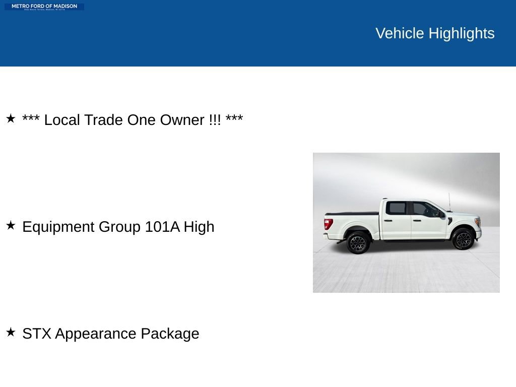 Used 2022 Ford F150 XL w/ STX Appearance Package image 2