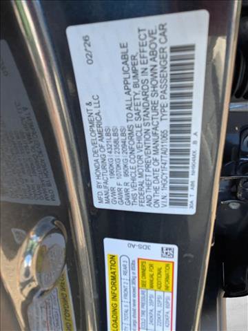 New 2026 Honda Accord SE image 18