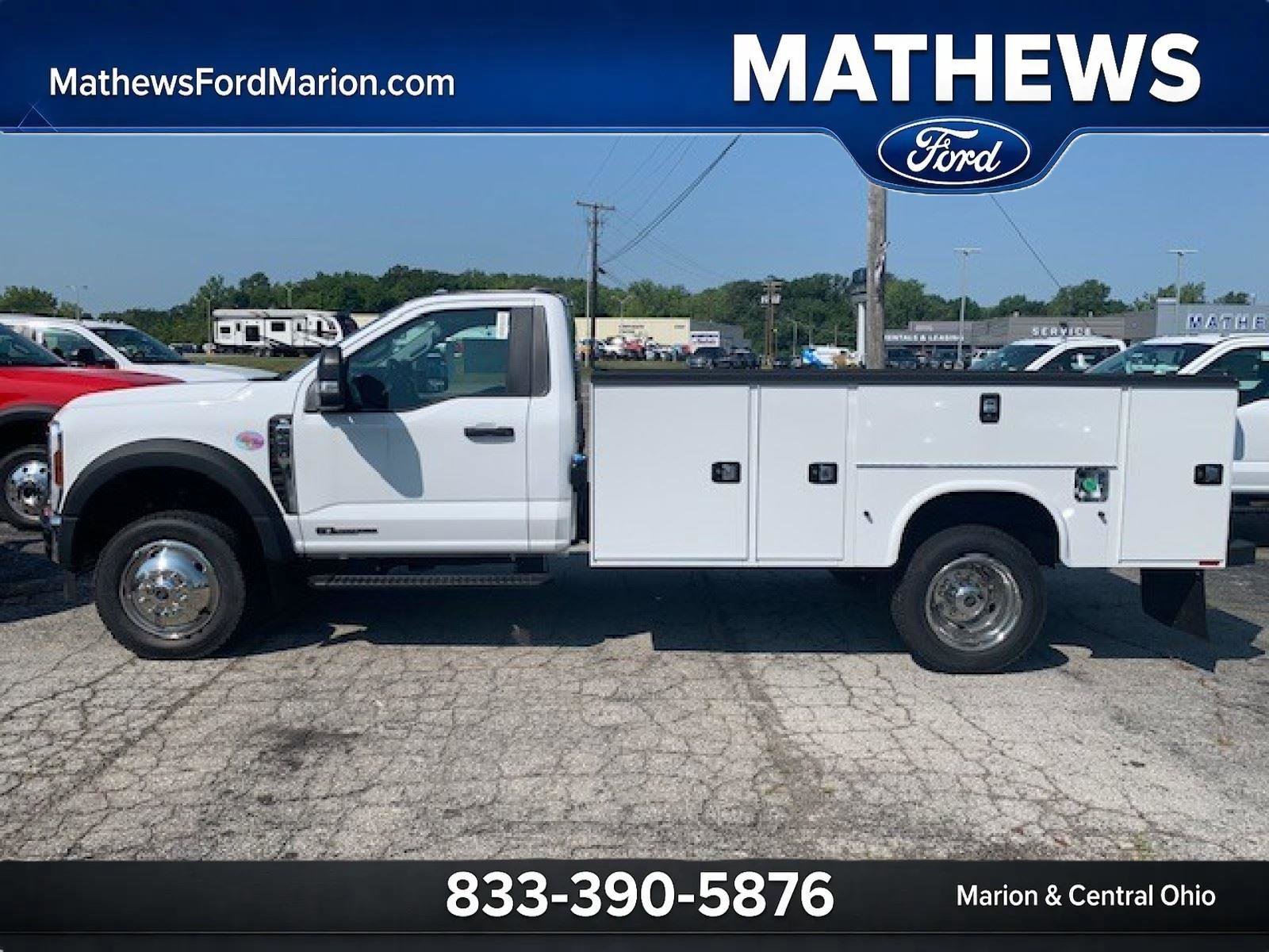 New 2024 Ford F450 XL w/ Snow Plow Prep Package AWD/4WD image 1