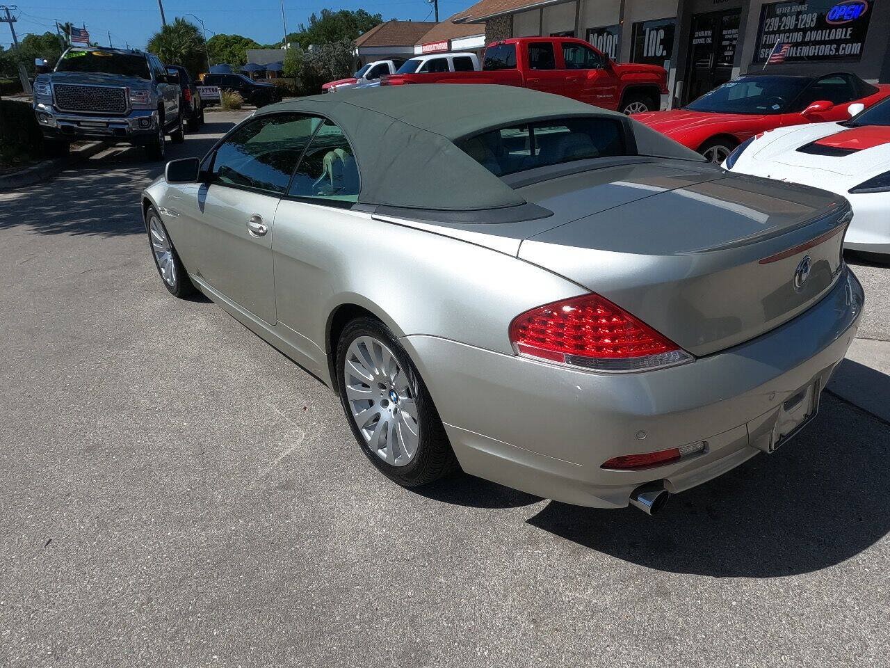 Used 2004 BMW 645Ci Convertible RWD image 9