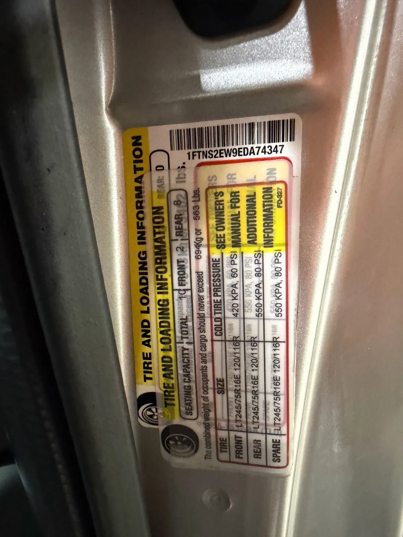 Used 2014 Ford E-250 and Econoline 250 Extended w/ Power Group image 69