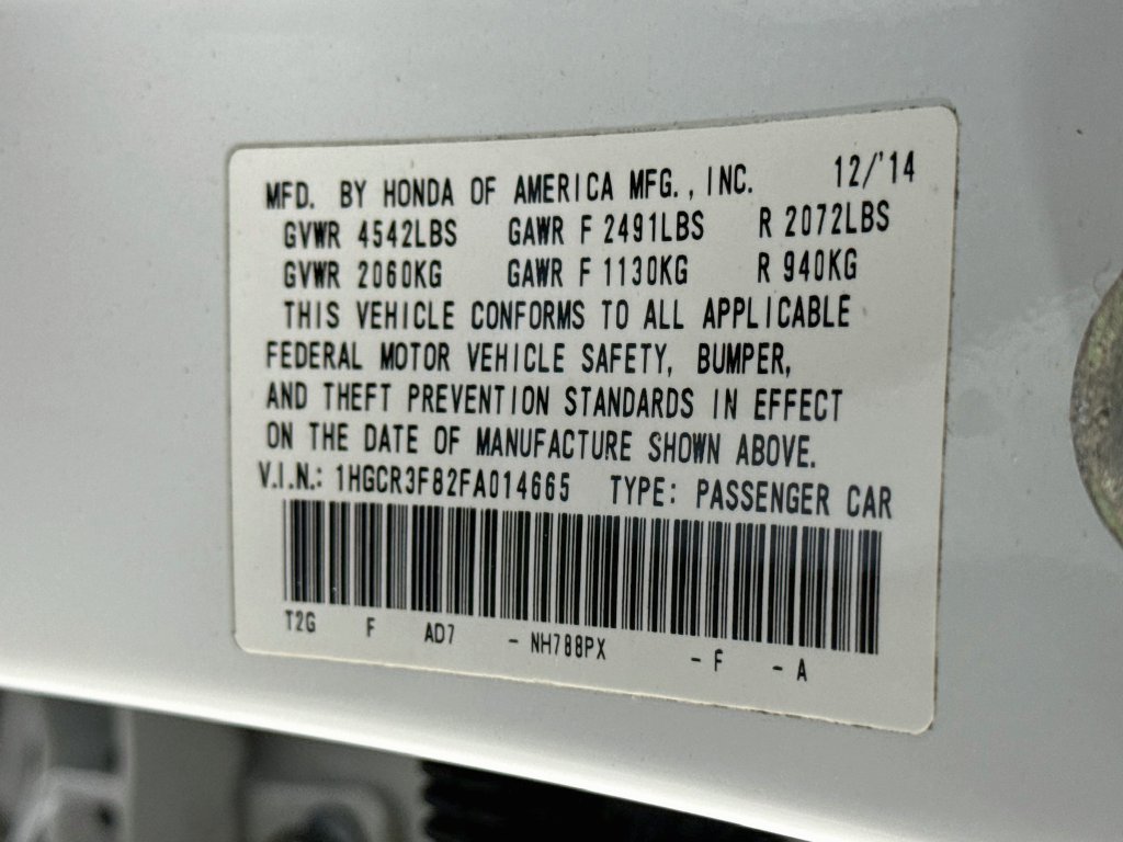 Used 2015 Honda Accord EX-L image 32