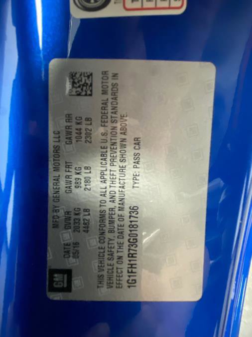 Used 2016 Chevrolet Camaro SS image 49