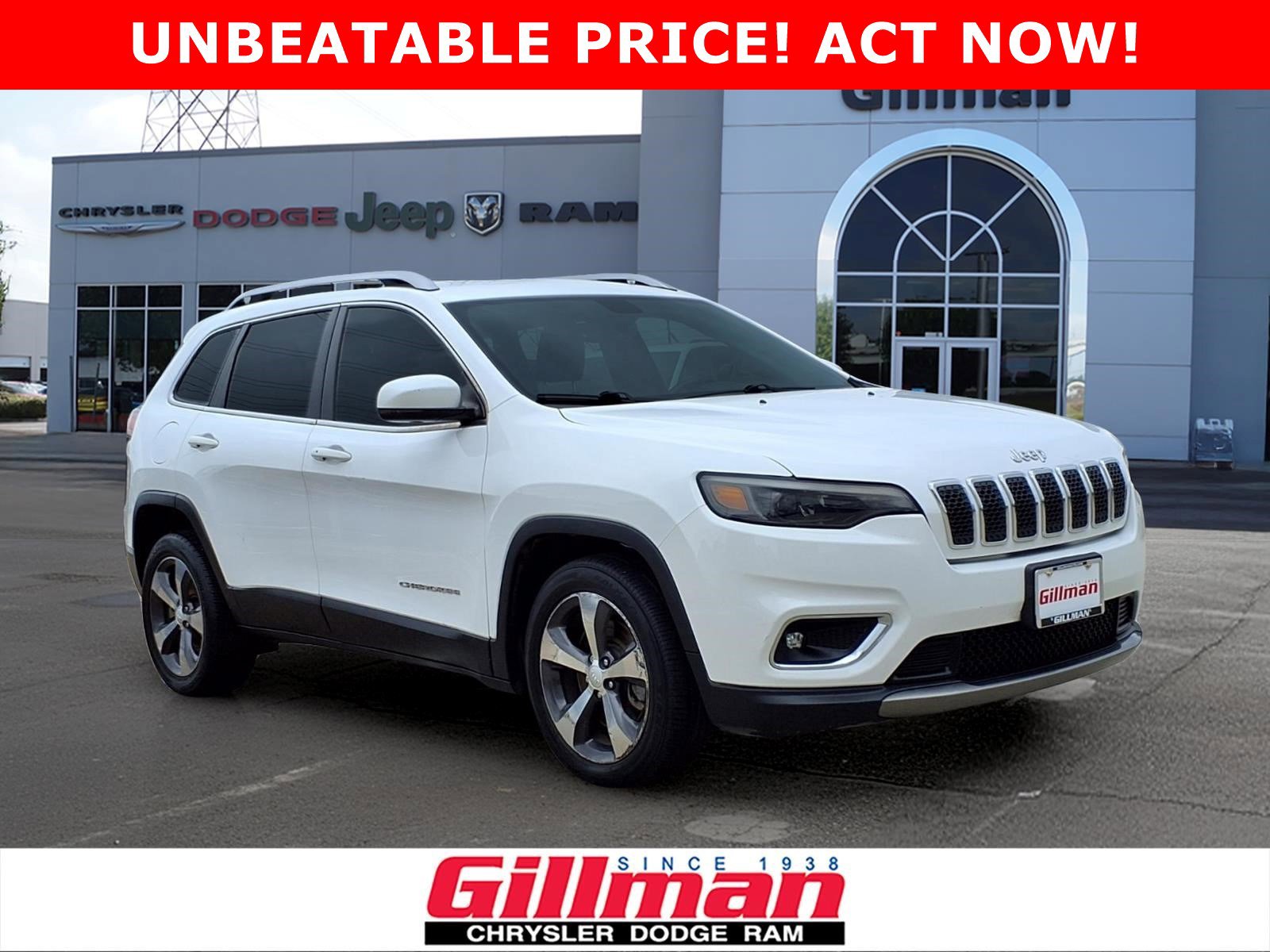 Used 2019 Jeep Cherokee Limited