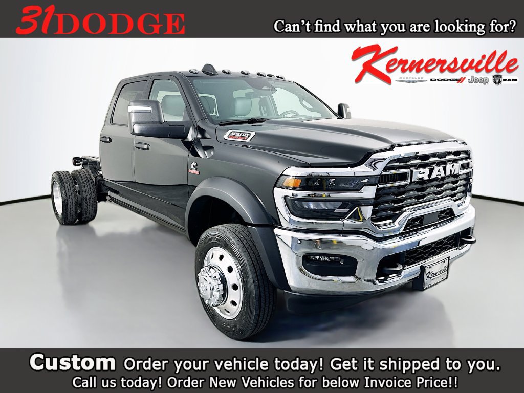 New 2026 RAM 4500 Tradesman w/ Chrome Appearance Group