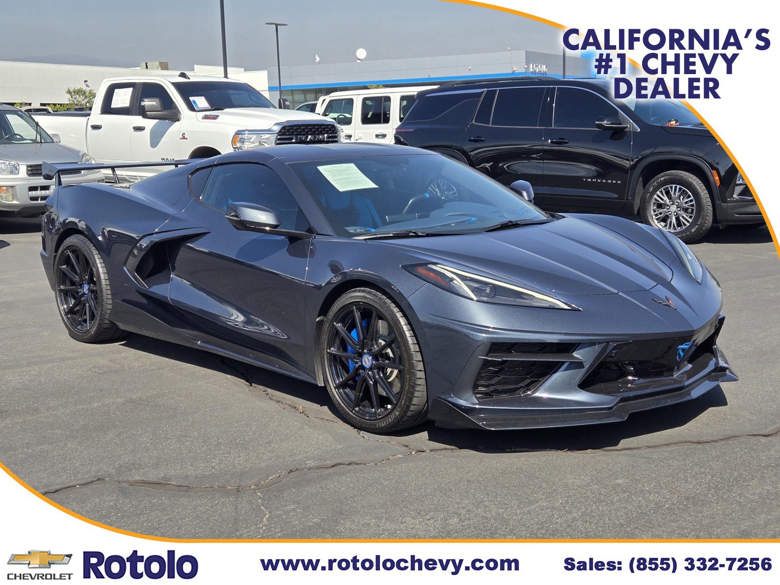 Used 2021 Chevrolet Corvette Stingray Premium Cpe w/ Z51 Performance Package image 1