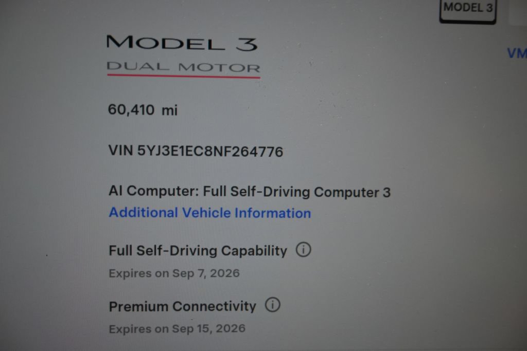 Used 2022 Tesla Model 3 Performance AWD/4WD image 21