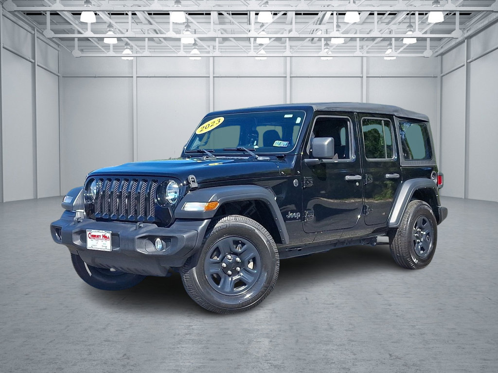 Certified 2023 Jeep Wrangler Sport