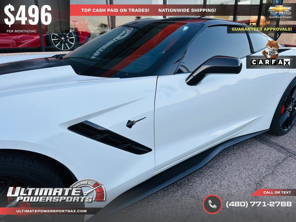 Used 2015 Chevrolet Corvette Stingray Coupe w/ ZF1 Appearance Package RWD image 39