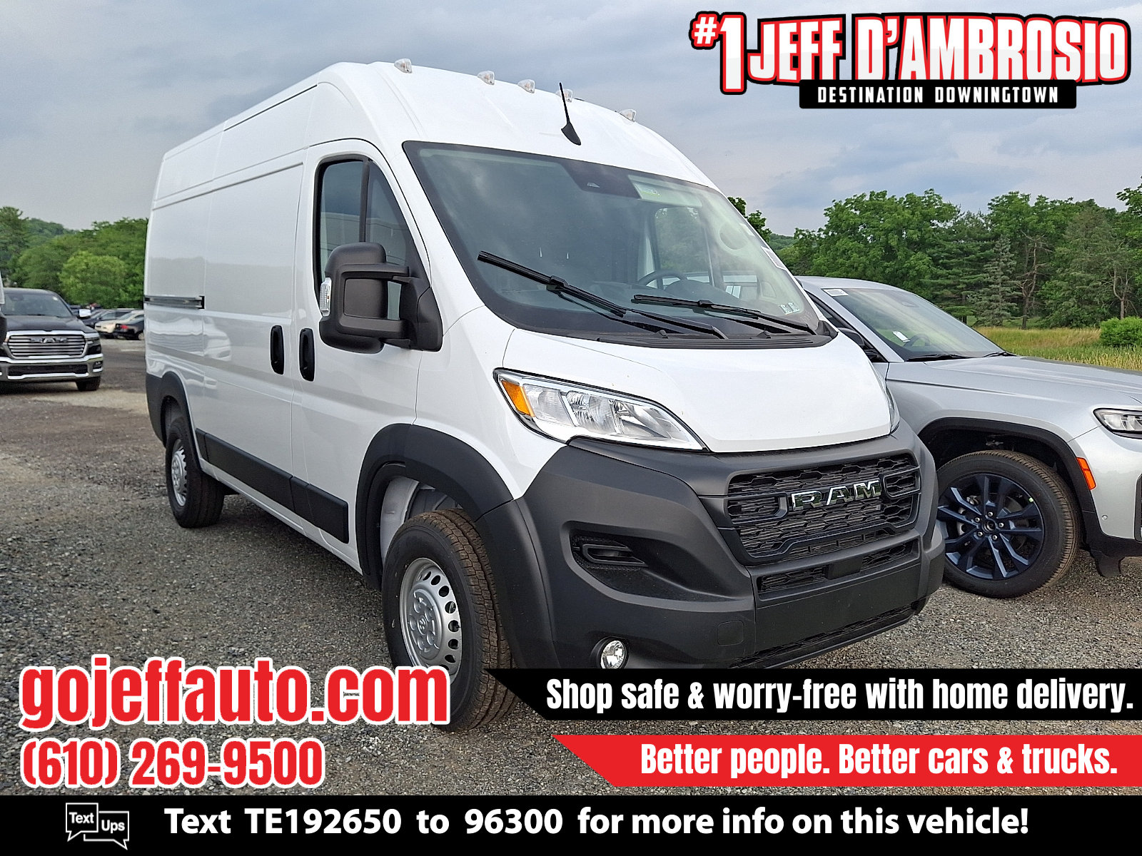 New 2026 RAM ProMaster 2500 w/ Convenience Group