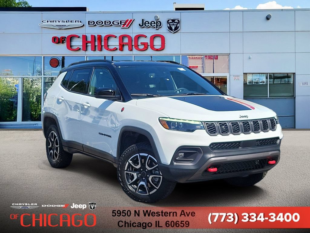 Certified 2025 Jeep Compass Trailhawk w/ Trailhawk Elite Group AWD/4WD image 1