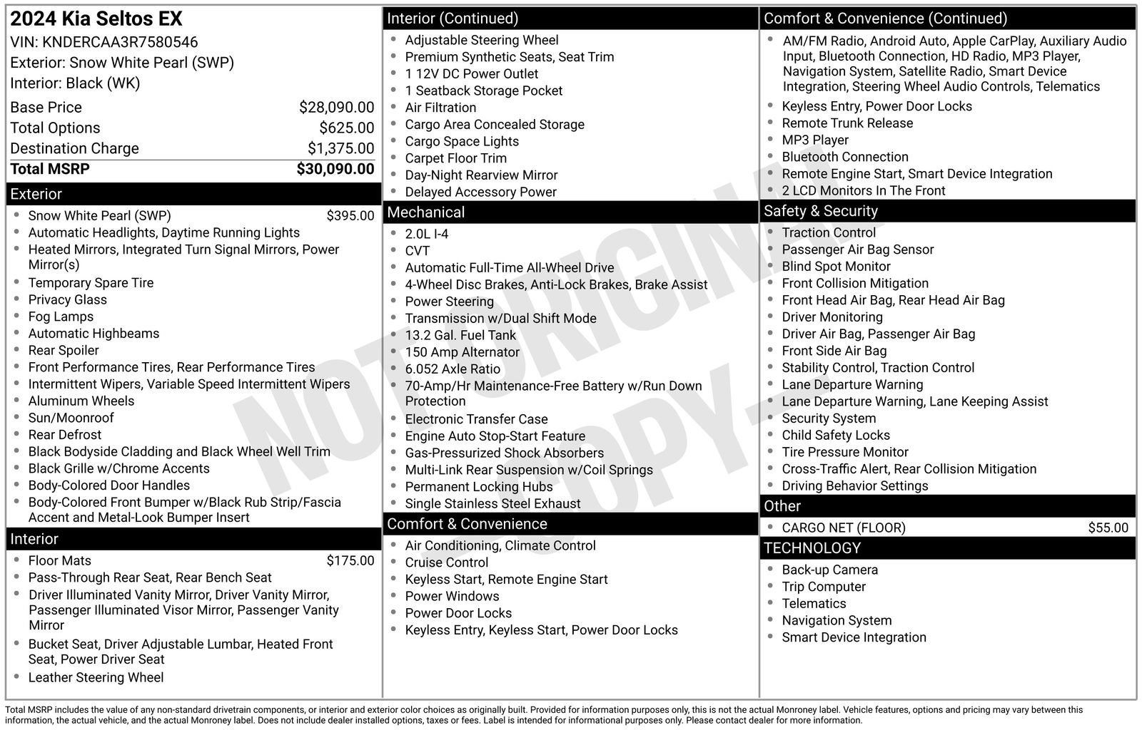 Used 2024 Kia Seltos EX image 27