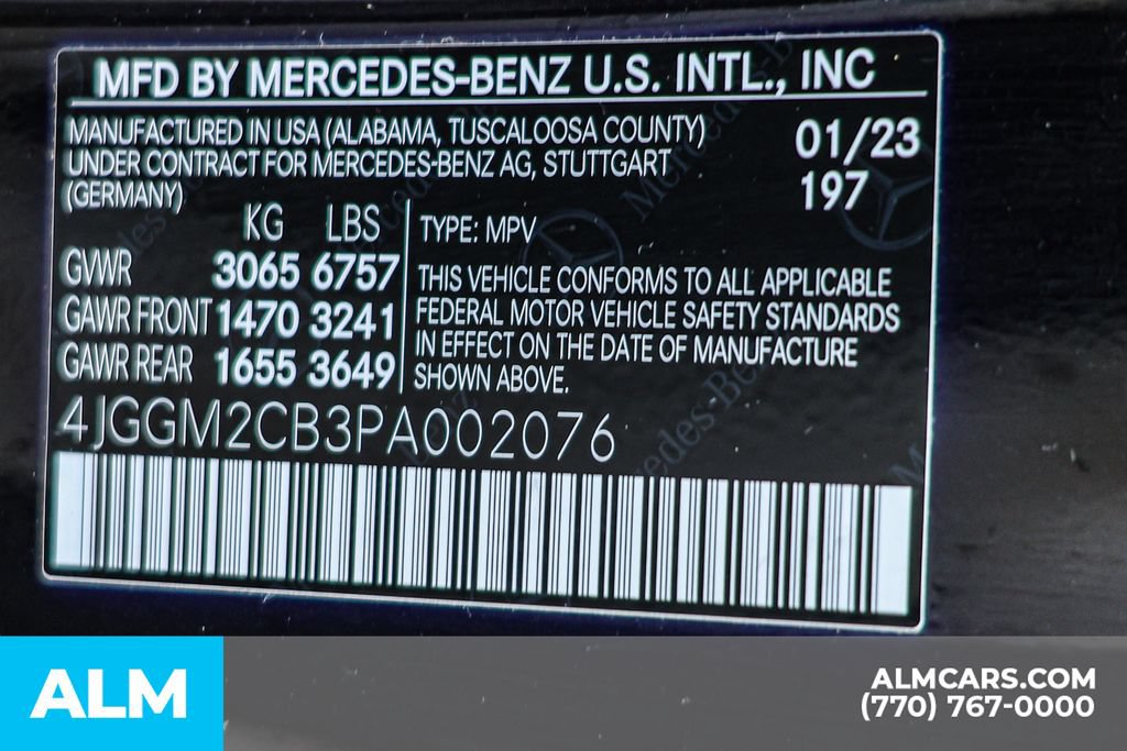 Used 2023 Mercedes-Benz EQE 500 4MATIC SUV image 50
