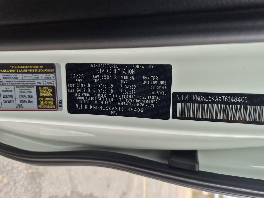 New 2026 Kia Carnival SX image 28