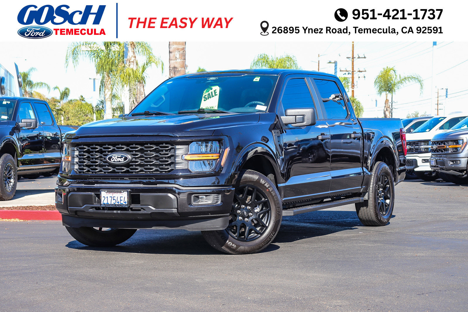 Certified 2024 Ford F150 STX w/ STX Black Appearance Package RWD image 1
