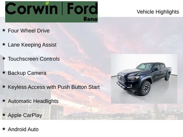 Used 2020 Toyota Tacoma TRD Off-Road w/ Technology Package AWD/4WD image 8