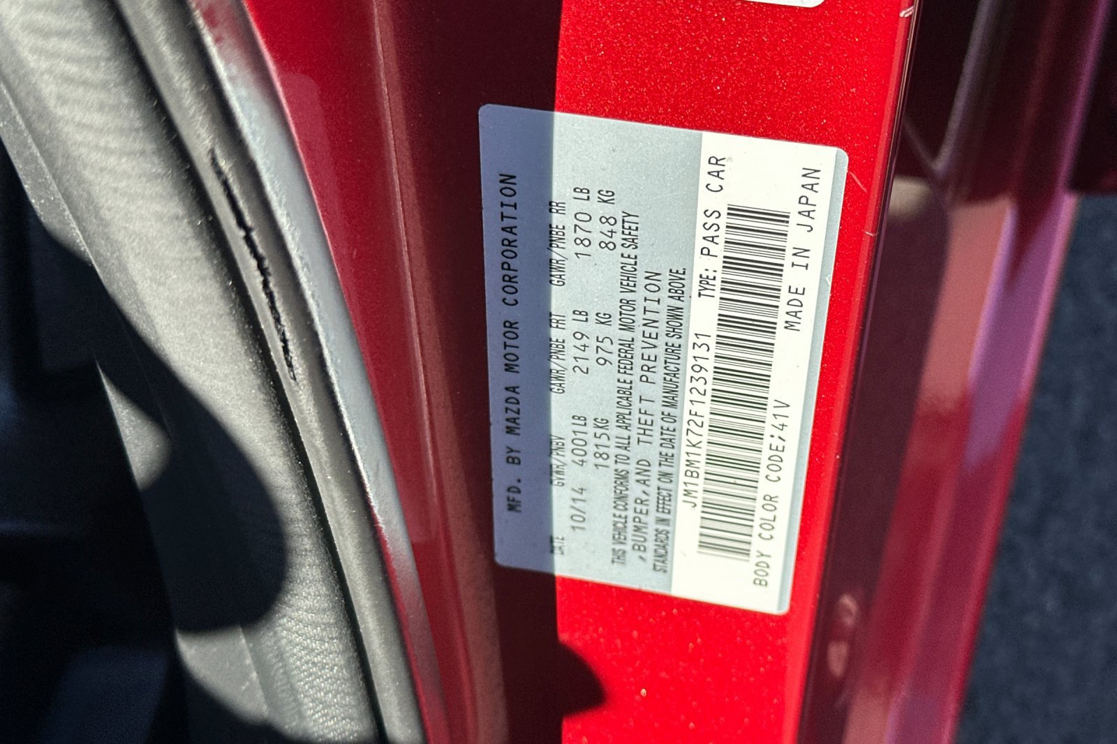 Used 2015 MAZDA MAZDA3 i Sport FWD image 31