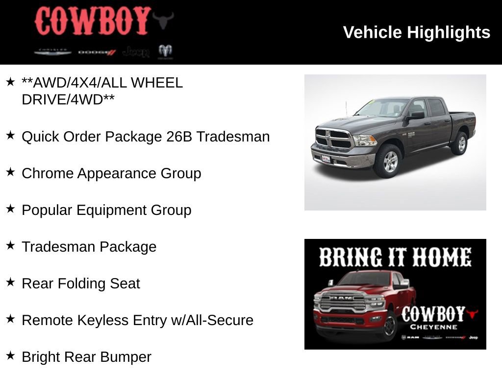 Used 2019 RAM 1500 Tradesman w/ Popular Equipment Group image 2