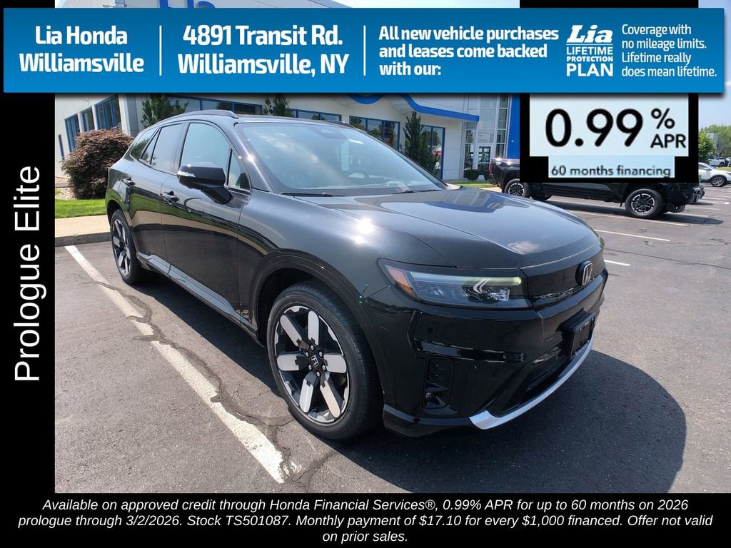 New 2026 Honda Prologue Elite
