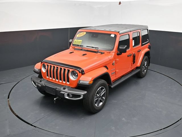 Used 2023 Jeep Wrangler Unlimited Sahara w/ LED Lighting Group AWD/4WD image 41