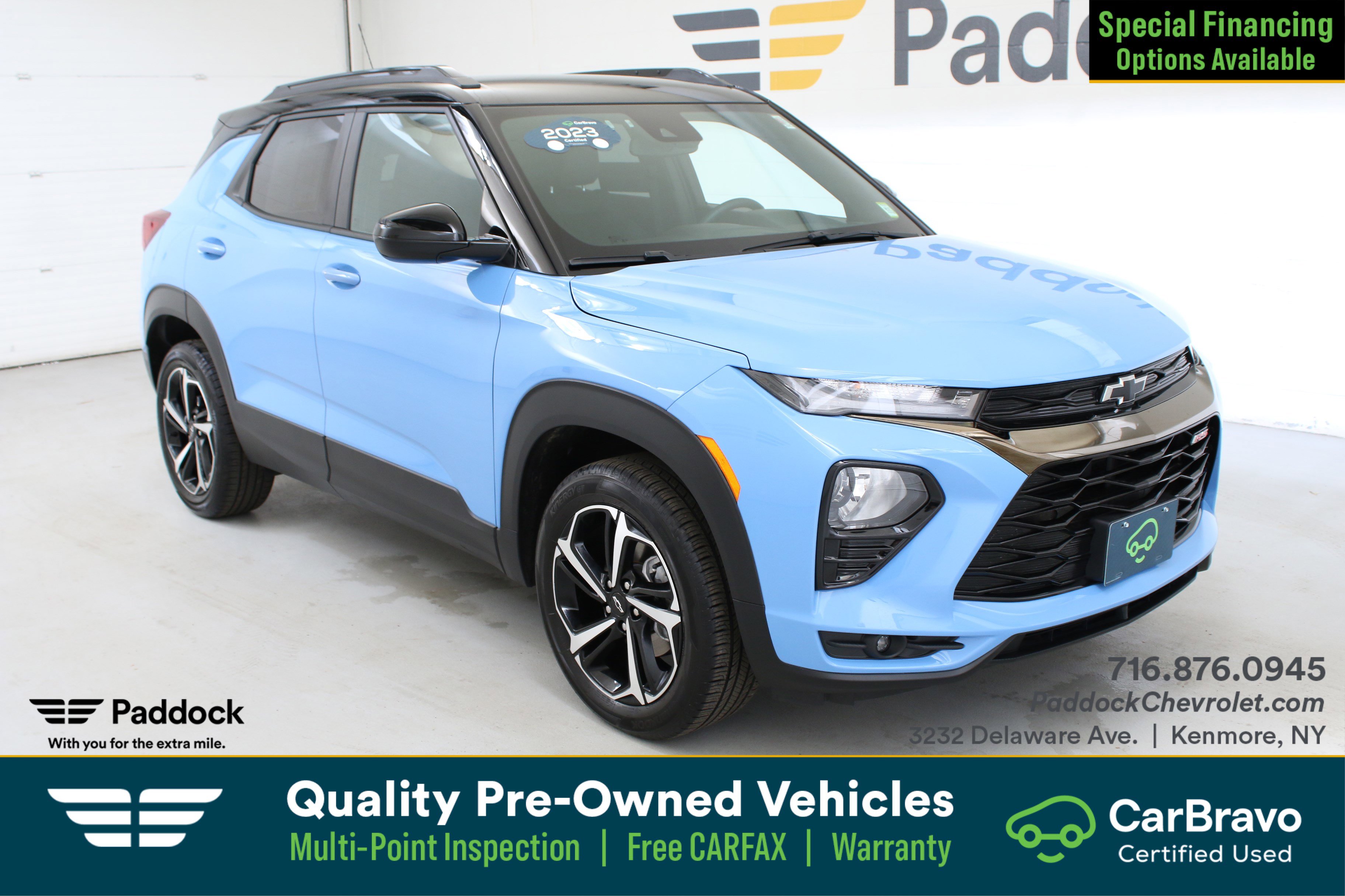 Certified 2023 Chevrolet TrailBlazer RS w/ Convenience Package AWD/4WD image 1