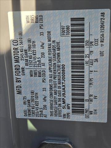 New 2026 Lincoln Nautilus Black Label w/ Jet Appearance Package image 18