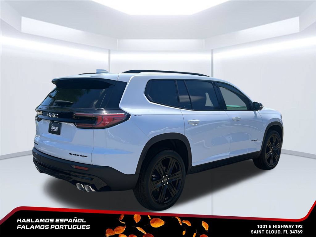 New 2026 GMC Acadia Elevation w/ Black Edition FWD image 6