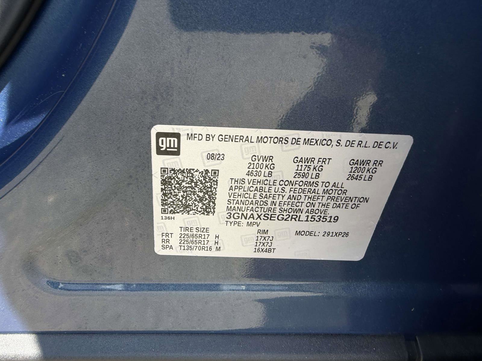 Certified 2024 Chevrolet Equinox LS w/ Driver Confidence II Package image 16