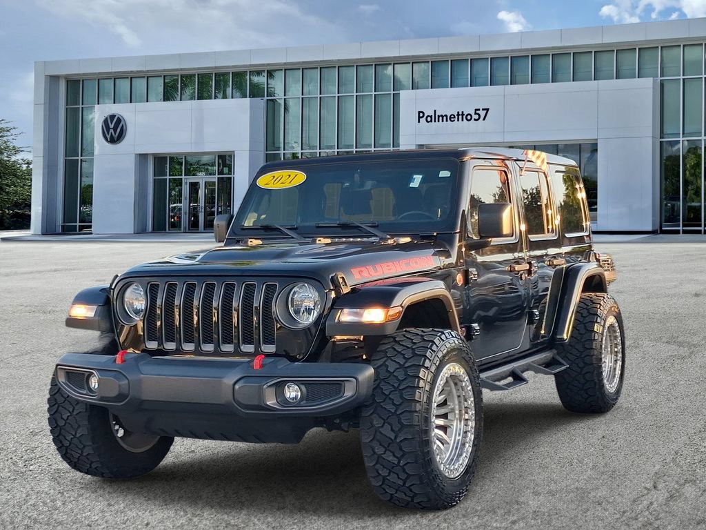 Used 2021 Jeep Wrangler Unlimited Rubicon AWD/4WD image 3