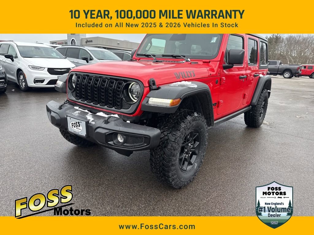New 2026 Jeep Wrangler Willys image 1