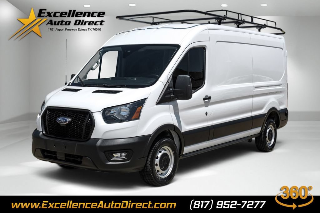 Used 2023 Ford Transit 250 Medium Roof w/ Load Area Protection Package RWD image 1