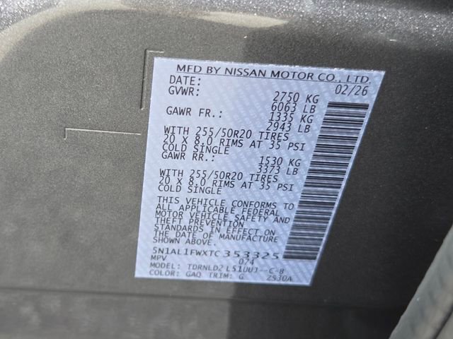 New 2026 INFINITI QX60 Sport w/ Dark Cargo Package image 22