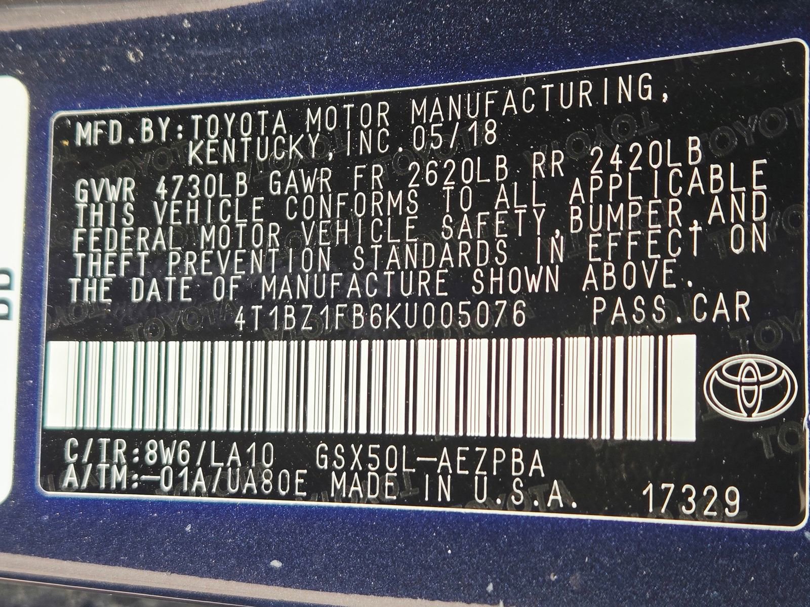 Used 2019 Toyota Avalon Limited FWD image 13