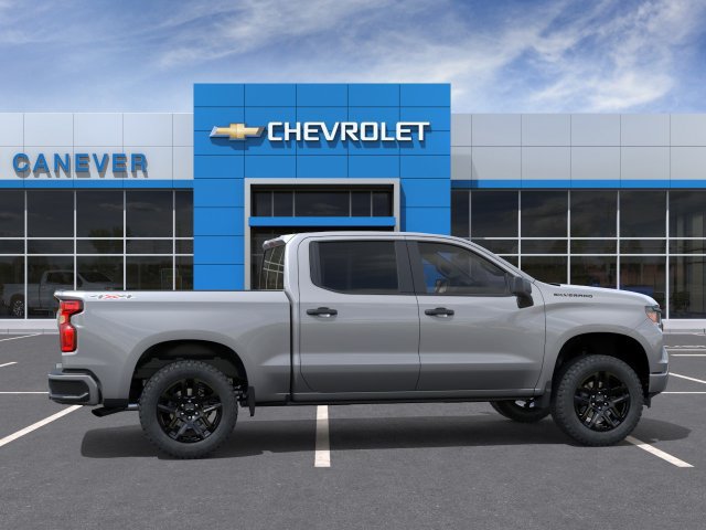 New 2026 Chevrolet Silverado 1500 Custom w/ LPO, Dark Essentials Package AWD/4WD image 6