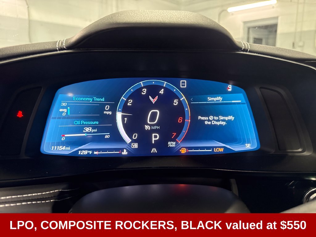 Used 2020 Chevrolet Corvette Stingray Preferred Cpe w/ 2LT Preferred Equipment Group RWD image 6
